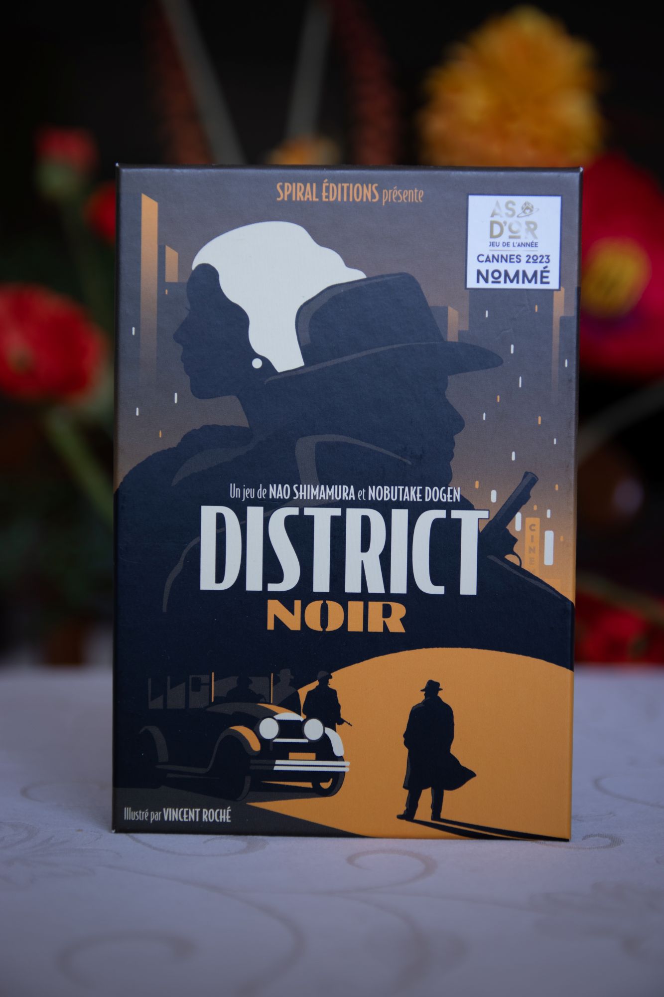Boîte du jeu District Noir