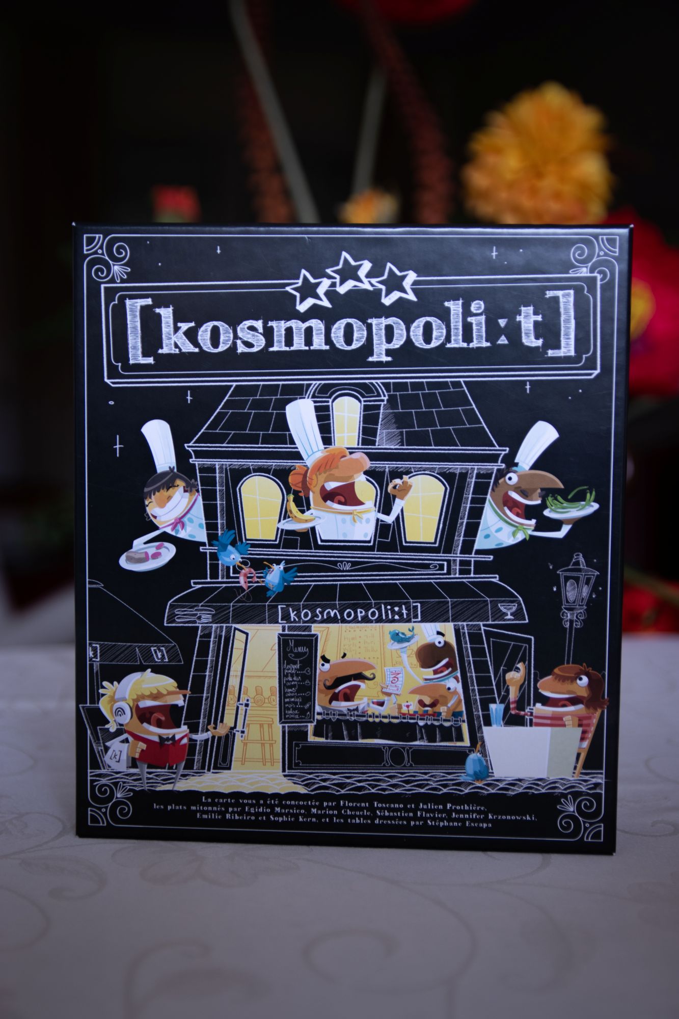 Boîte du jeu Kosmopolit