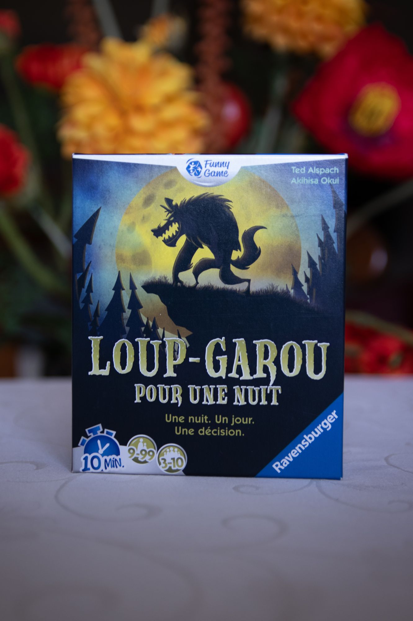 Boîte du jeu Le Loup-Garou pour une Nuit